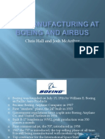 Lean Manufacturing at Boeing and Airbus