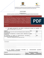 Componenta 1 - Chestionar Specific de Evaluare Nevoi Instruire