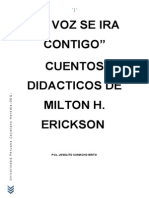 Milton Erickson Mi Voz Ira Contigo