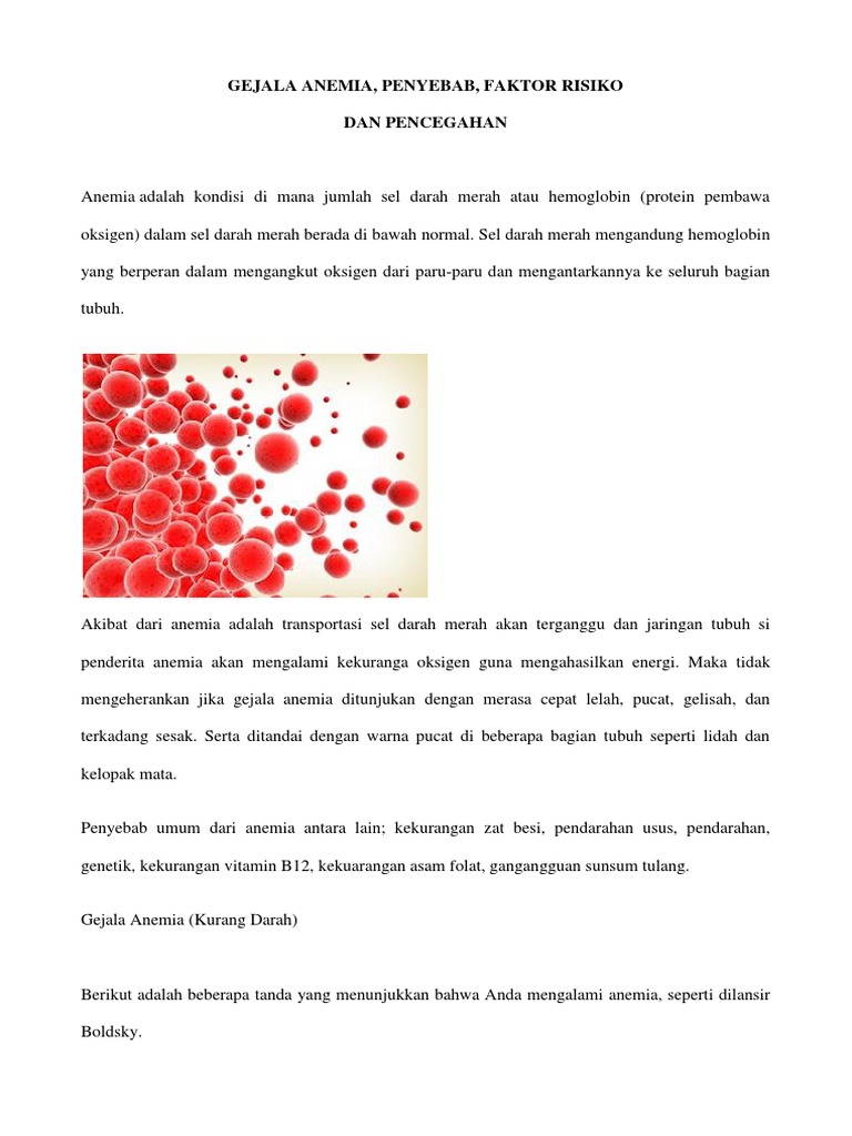 Anemia
