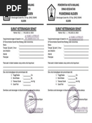 Surat Dokter