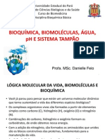 Bioquímica Básica: Água, Biomoléculas e pH