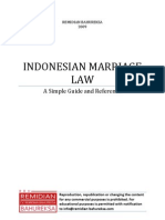 Indonesian Marriage Law - Preview