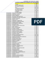 B Tech - V & Vii Sem Namelist