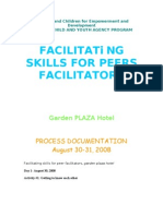 Facilitating Skills For Peers Facilitaors Mae