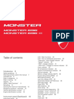 Ducati Monster 696 Owners Manual Eng