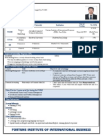 Samratchowdhury: Course Stream Board/ University Institution Year of Passing % / Gpa