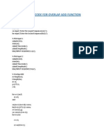 Matlab Code For Overlap Add Function