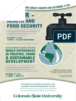 Water Health FoodSecurity