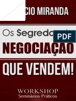 Ebook Os Segredos de Negociação Que Vendem PDF