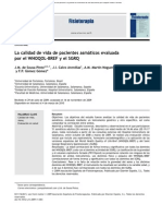 La calidad de vida de pacientes asmáticos según el WHOQOL-BREF y SGRQ