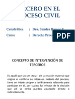 Tercero en El Proceso Civil