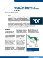 Remote sensing and field assessment of tsunamy affected area