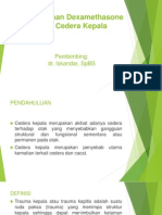 Dexamethasone Pada Cedera Kepala