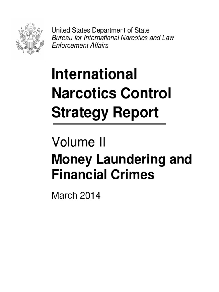 Department Of State International Narcotics Control Report Vol 2