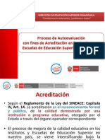 1 Proceso Autoevaluación Fines Acreditación