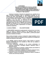 Convenio Específico Chimbote Rio Santa