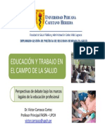 Educacion y Trabajo Salud VCC DRHUS