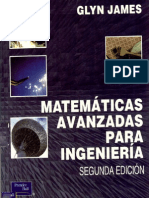 Matemáticas Avanzadas para Ingeniería - 2da Edición - Glyn James