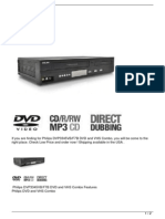 With Best Discount Philips DVP3345VB/F7B DVD and VHS Combo For Sale