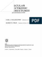 Molecular Electronic Structures