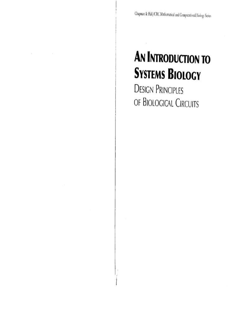 8.591-An Introduction To Systems Biology-Alon PDF | PDF
