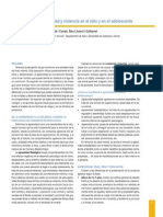 Agresividad y Violencia en El Niño y Adolescente