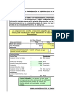 Clase 2 - 040414 Simulador de Costos Emisiones Certificados de Inversion en Bolsa