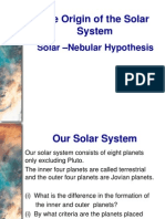 1_Origin of Universe & SolarSystem