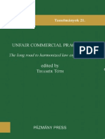 Tihamér Tóth (Ed.) : Unfair Commercial Practices - The Long Road To Harmonized Law Enforcement
