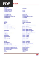 Epc Checklist