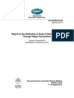 APEC Workshop On The Apostille Convention