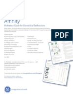 Affinity: Reference Guide For Biomedical Technicians