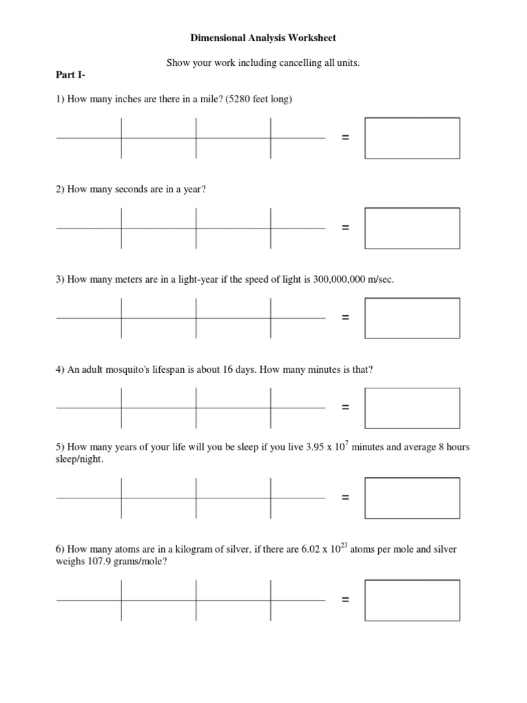dimensional analysis worksheet | United States Dollar | Fuel Efficiency