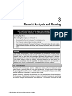 Financial Analysis and Planning