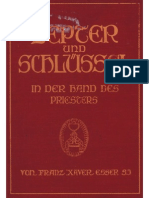 Esser, Franz Xaver - Zepter Und Schlüssel in Der Hand Des Priesters Herder Verlagsbuchhandlung, 1924