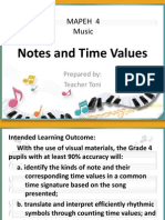 Notes and Time Values