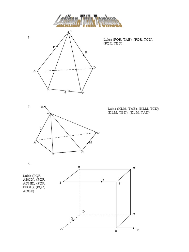 Soal Titik Tembus Kelas X