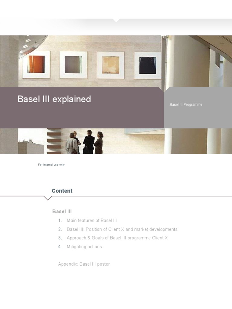 Overview of Basel III Features and Impact | PDF | Finance & Money ...