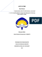 Studi Pustaka Jurnal Just in Time.