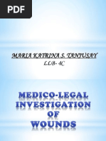 Medico - Legal Investigation of Wounds