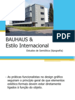 Bauhaus e o Estilo Internacional: a influência da escola alemã no design gráfico moderno