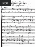 Anything Goes Sheet Music PDF | PDF