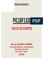 PIC18F1320 - Uso de Los Puertos