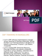 SAP Training in Bangalore