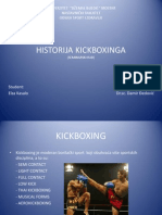 Historijiski Razvoj Kickboxinga