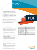 CD160M Dri-Prime® Pump: Features and Benefits Specifications