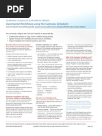 Automated Workflows Using The Cumulus Scheduler