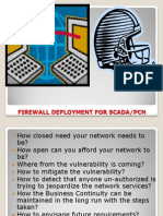 Firewall Deployment For SCADA-PCN