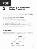 Syntax and Meaning of Prolog Programs